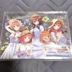 五等分の花嫁　アクリルプレート　ラスト　あたり付缶バッジコレクション