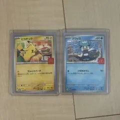 ピカチュウとクワッスのポケモンカードセット