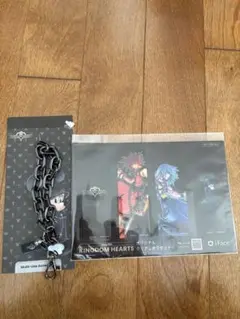 キングダムハーツ　ハンドストラップ　クリアしおり