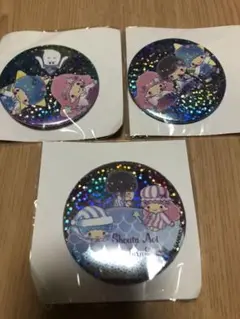 キキララ&しょーたん缶バッジ