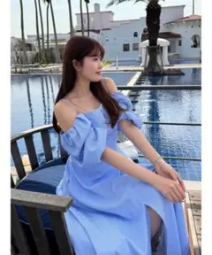 【Herlipto】Papillon Stripe Shirt Dress