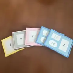 フラワーモチーフ フォトフレーム 5個セット