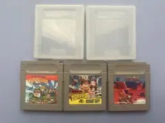 ゲームボーイ ソフト 3本セット ケース付き