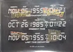 新品 バック・トゥ・ザ・フューチャー 35周年ピンバッジセット