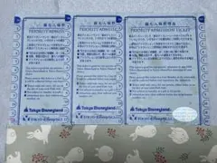 優先入場整理券3枚
