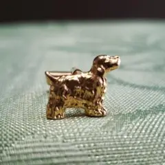 【新品】犬のカウスボタン
