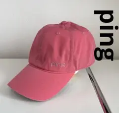 ping ピンク キャップ