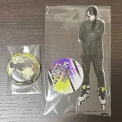 桃源暗鬼　アクリルスタンド　アクスタ　無陀野無人　シーン切り取り　缶バッジ