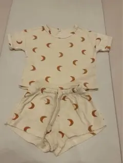 organiczoo oz オーガニックズー 月 セットアップ 1-2y パイル