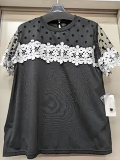 夏〜初秋　COURANT オシャレかわいいデザイン　インナーカットソー