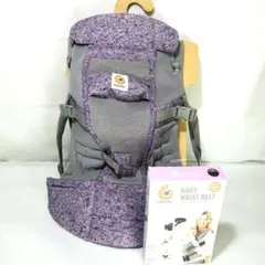 ★極美品 お洗濯済み★ エルゴベビー アダプト クールエア ピンクデジカモ