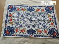 最終値下げ❢❢源　花柄コットンキッチンマット