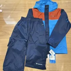【新品未使用】Columbia レインウェア 130cm