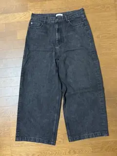 FREAK'S STORE ダークグレー ワイドパンツLサイズ