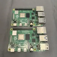 Raspberry pi 4 (8GB) 2個セット