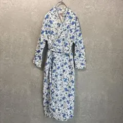 【花蕾】Mサイズ＊ガウン＊部屋着＊リラックスウェア＊バスローブ＊ナイトガウン