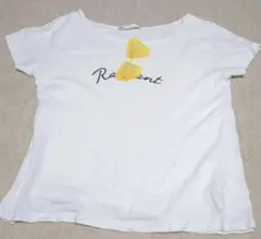 ikka Tシャツ 半袖 Mサイズ ロゴTシャツ