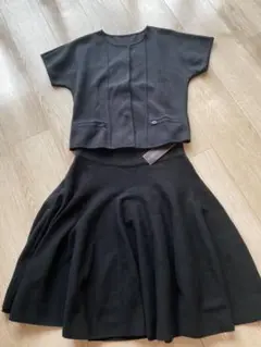 フォクシー ニットセットアップ 半袖 スカート