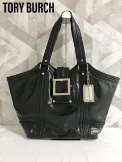 【美品】TORY BURCH トリーバーチ レザー ハンドバッグ トートバッグ