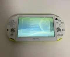 美品 PS Vita ライムグリーン 8GBメモリーカード付き
