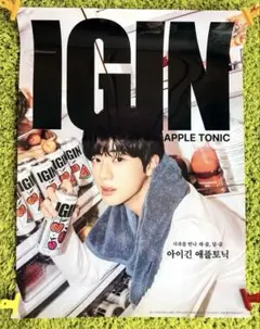 非売品　BTS ジン IGIN ポスター　未使用　JIN