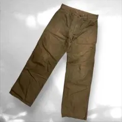 ハロルズギア　レア　ワークパンツ 作業パンツ　ポケット付　機能性ブラウンM（D2