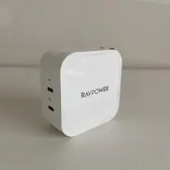 RAVPower 90W USB‑C 2ポート PD 急速充電器RP‑PC128