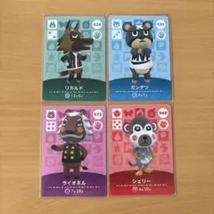 どうぶつの森　amiiboカード　リカルド