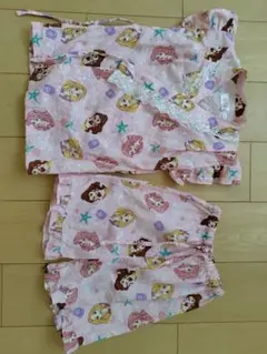 ディズニープリンセス　甚平　120cm