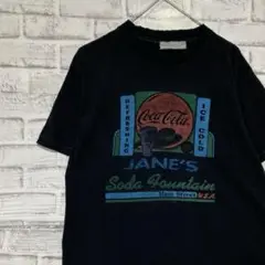 USA製90sヴィンテージTシャツ！シングルステッチ　ブラック半袖古着M729