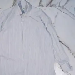 TIE YOUR TIE ホリゾンタルカラー L/Sシャツ 17 ストライプ