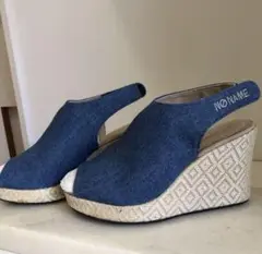 NO MAME ノーネーム　デニムサンダル　美品