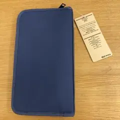 無印良品 パスポートケース ネイビー