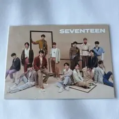 seventeen セブチ　マカダミア　チョコ　ポストカード