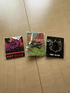 新品　3点セット　HATCLUB PINS ニューエラ ピンズ ハットクラブ