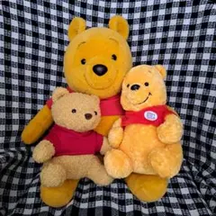 くまのプーさんのぬいぐるみ　ハートランド-ぬいぐるみ　セキグチ-ぬいぐるみ