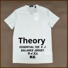 サイズS ホワイト　半袖Tシャツ　セオリー　新品　ティシャツ