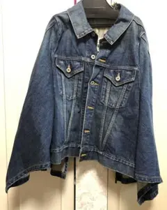 ジュンヤワタナベコムデギャルソン デニム ポンチョ Gジャン S