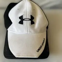 UNDER ARMOUR ゴルフキャップ ホワイト/ブラック