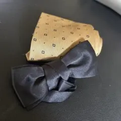 ネクタイ 蝶ネクタイのセット