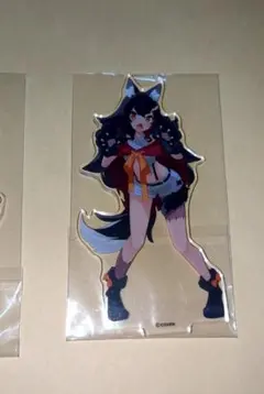 ホロライブ OKFAMS アクリルジオラマスタンド　白上フブキ　猫又おかゆ ホロライブ Among Us コラボ 白上フブキ アクリルジオラマ