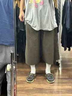 海外ストリート shorts ショーツ バギーハーフパンツ Jorts 7分丈