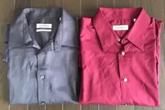 Calvin Klein 長袖シャツ 2色セット