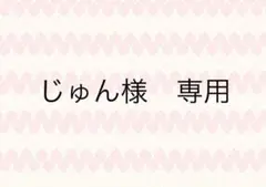じゅん様　専用　8月⑤