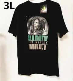 【新品】ボブマーリー ZION 半袖 Tシャツ 3L ブラック　黒　レゲェ
