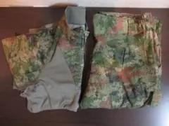 未使用　中国軍　21式　星空迷彩　上下セット　Mサイズ　コンバットシャツ　迷彩服