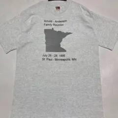90s FRUIT OF THE LOOM AAFR プリント Tシャツ USA