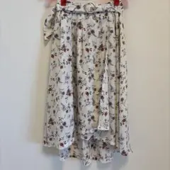 ARROW 花柄スカート