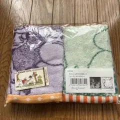 ムーミン ウォッシュタオル 2枚セット