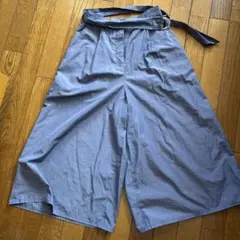 NATURAL BEAUTY BASIC ブルー　ガウチョパンツ　Ｓサイズ